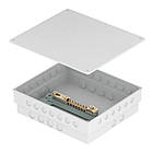 Шина зрівнювання потенціалів 7x25мм.кв прут ø8-10мм смуга 30мм латунь для прихованого монтажу [5015065] 1809 UP OBO bettermann