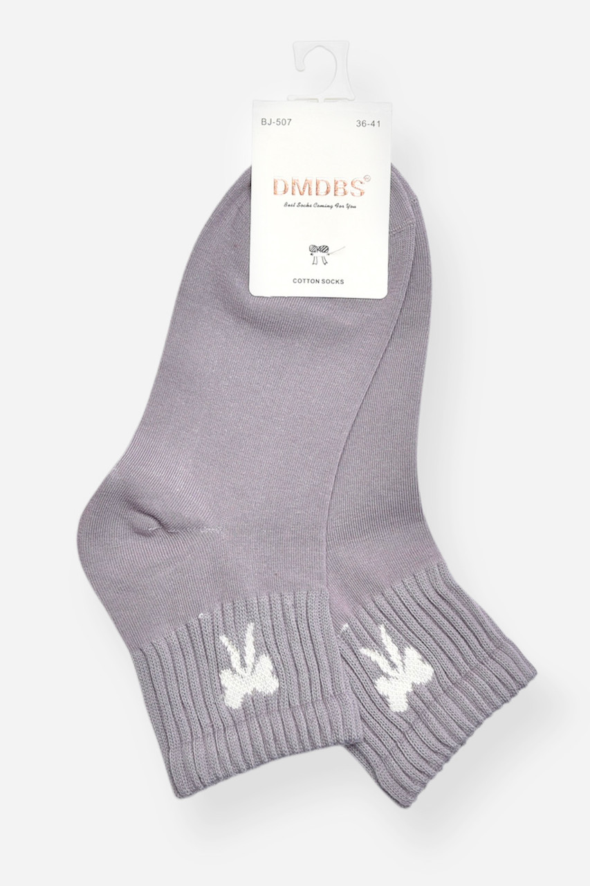 Шкарпетки жіночі демісезонні сірого кольору р.36-41 200782S, фото 1