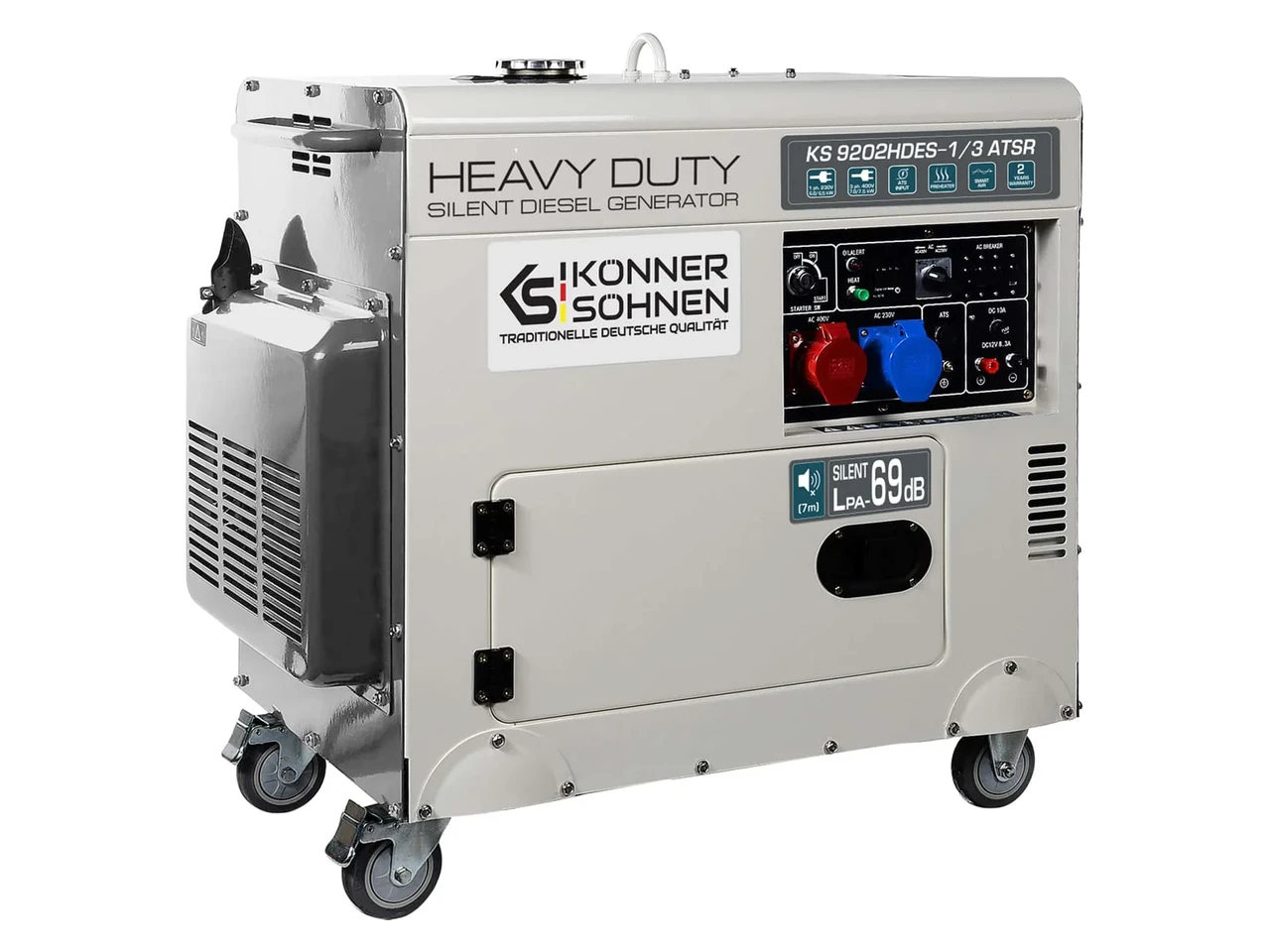 Дизельний генератор «Könner & Söhnen» KS 9202HDES-1/3 ATSR (EURO II), фото 1