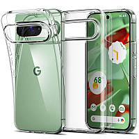 TPU чохол Epic Transparent 1,5mm для Google Pixel 9 / 9 Pro / 10 / 10 Pro Безбарвний (прозорий)