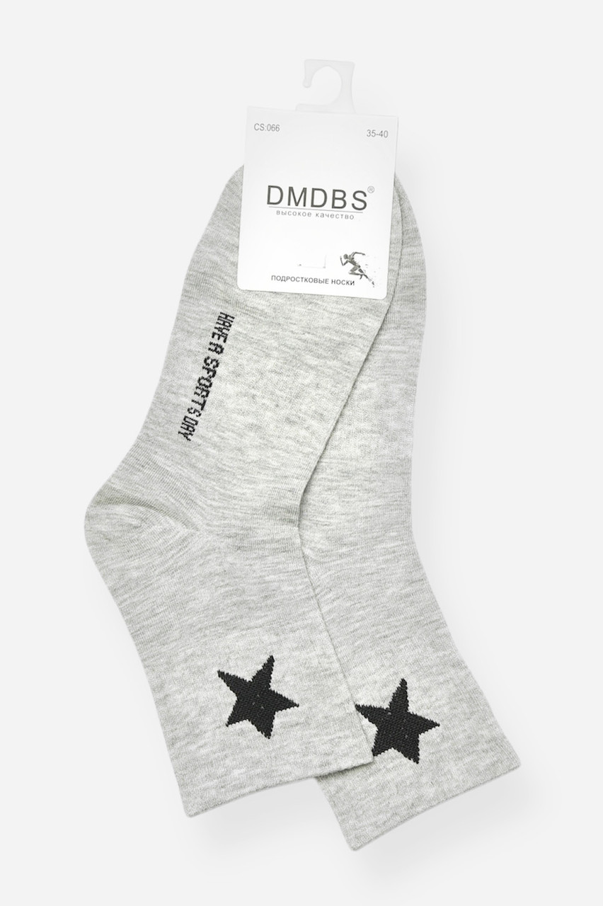 Шкарпетки підліток демісезонні сірого кольору р.35-40 200878S, фото 1
