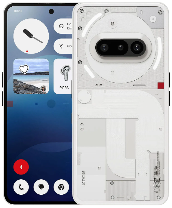 Смартфон Nothing Phone (3a) 5G 8/128Gb White Global version