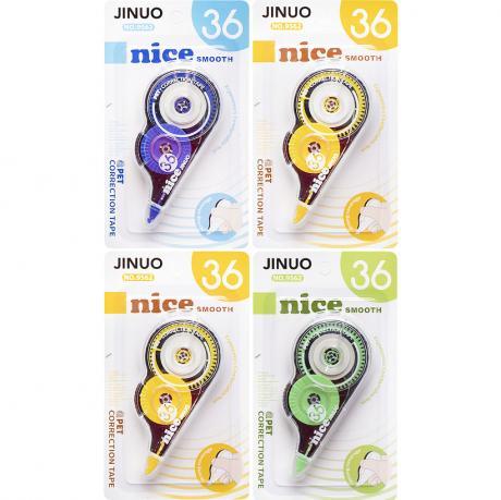 Від 6 шт. Коректор стрічковий 5мм* 36  "JINUO" 9562 купити дешево оптом в інтернет-магазині купити дешево оптом в