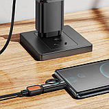 Переходник Hoco UA32 Type-C male to Type-C female display adapter Black, фото 5