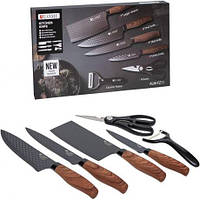 Набір металевих ножів  в коробці, 6 предметів  ALM-FZ11 купити дешево оптом в інтернет-магазині