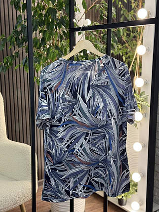 Неймовірна жіноча футболка, тканина "Котон" 52, 54, 56, 58, 60, 62 розмір 52, фото 2