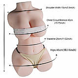 Міні торс мастурбатор Isabel, фото 4