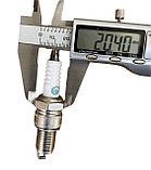 Свічка запалювання F7TC для бензинових двигунів 168F, 170F, GX160, GX200 - 190F, фото 6