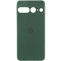 Чохол Silicone Cover Lakshmi Full Camera (AA) with logo для Google Pixel 8 Зелений / Dark green
