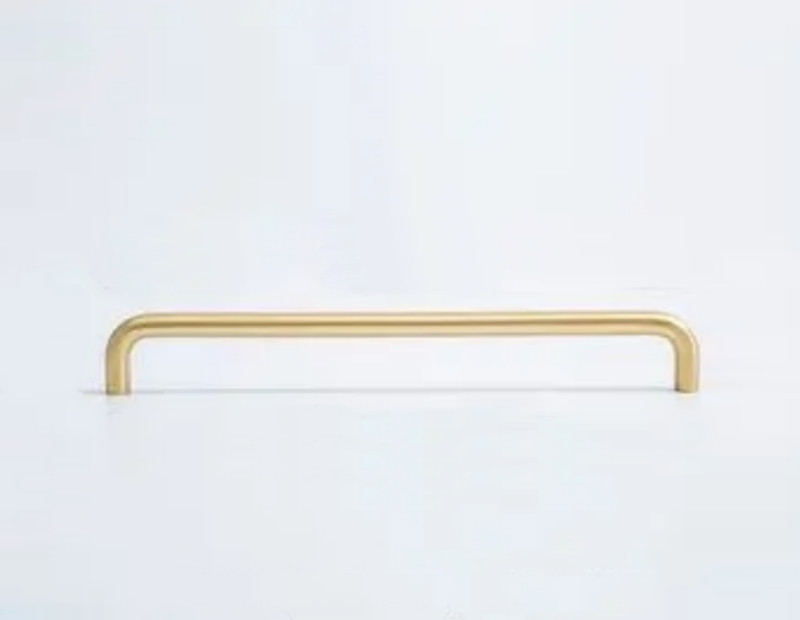 Ручка-скоба з латуні Brass Elegance модерн RT-LSW-310-234 GM матове золото 224 мм