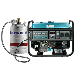 Генератор газобензиновий «Könner&Söhnen» KS 5000E G
