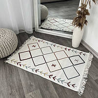 Турецькі килими м'які бавовняні 60х90 см