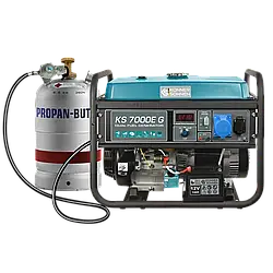 Генератор газобензиновий «Könner&Söhnen» KS 7000E G