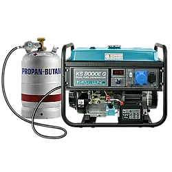 Генератор газобензиновий «Könner&Söhnen» KS 9000E G
