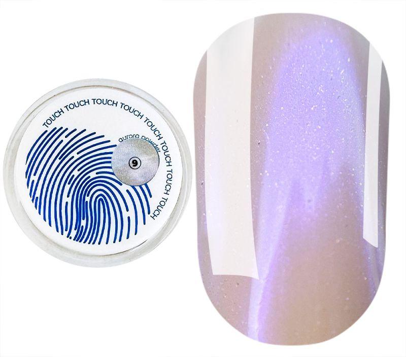 Втирка для манікюру Touch Aurora Powder No09, 5 мл, фото 1