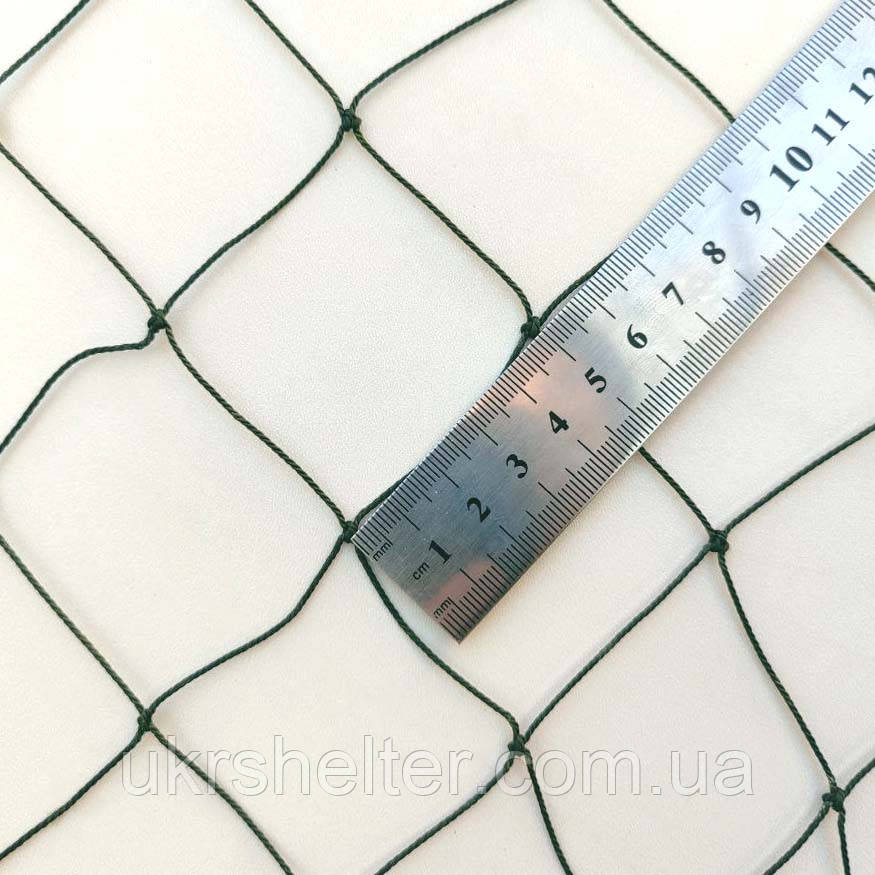 Основа поліамід, комірка 5х5 см (хакі), нитка 1,2 мм, фото 1