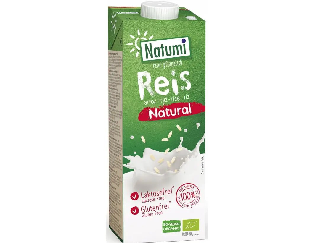 Молоко рисове -1 л, Natumi