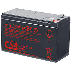 Акумулятор CSB GP1272F2, 12V 7,2Ah