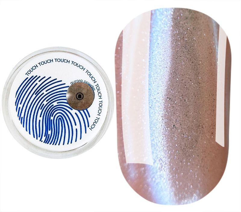 Втирка для манікюру Touch Aurora Powder No08, 5 мл, фото 1