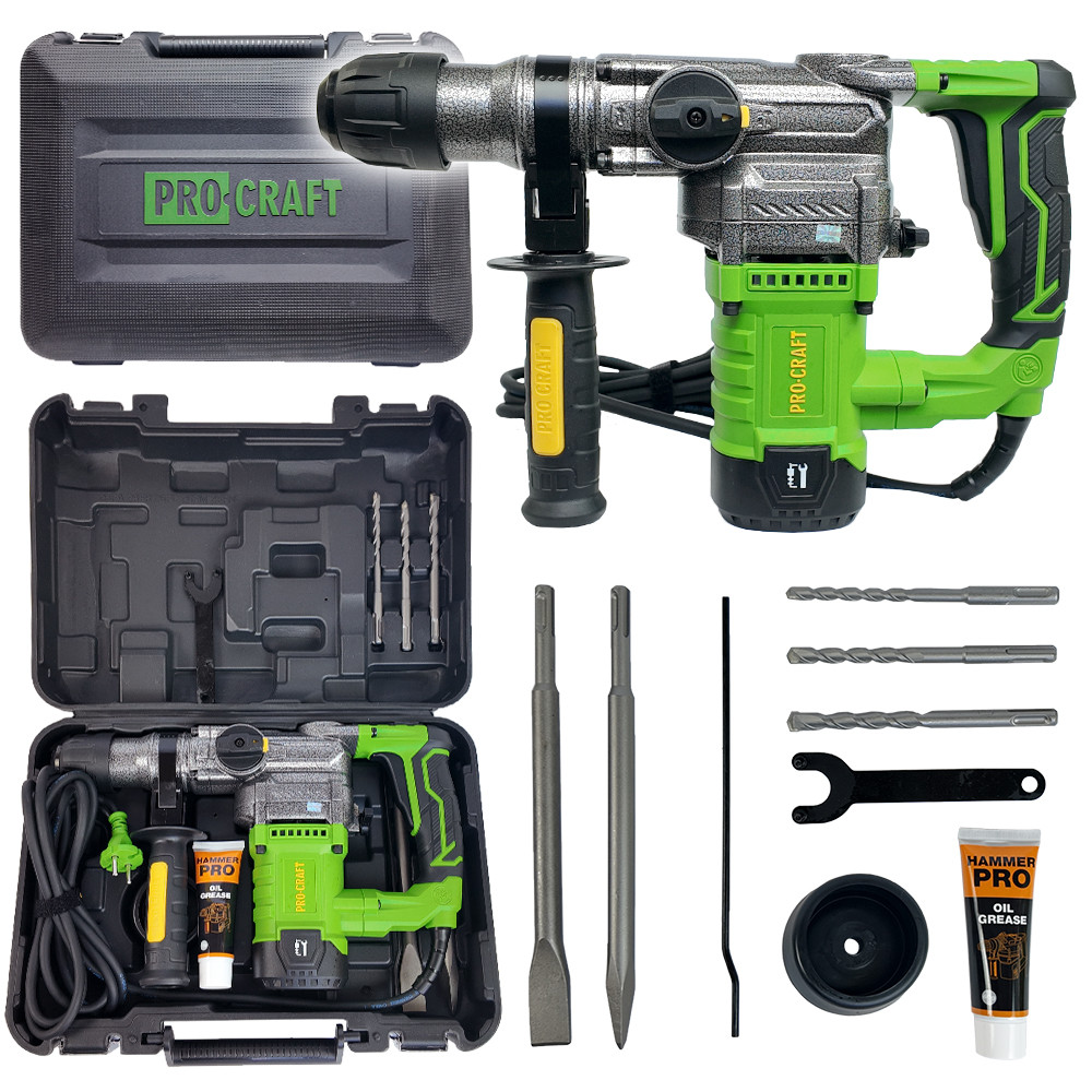 Перфоратор бочковий Procraft BH1300