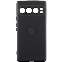 Чохол Silicone Cover Lakshmi Full Camera (AA) with logo для Google Pixel 9 Pro XL Чорний / Black
