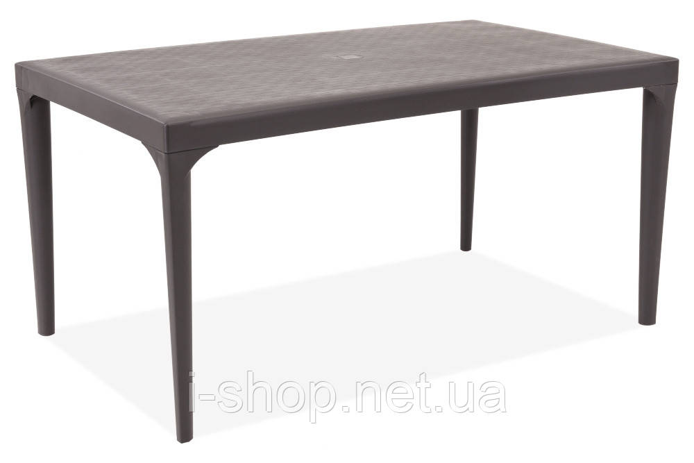 Стіл для саду пластиковий BICA Oslo, бежево-сірий