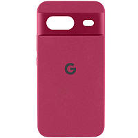 Чохол Silicone Cover Lakshmi Full Camera (AAA) with Logo для Google Pixel 8a Бордовий / Plum