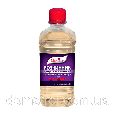 Розчинник деароматизований Maxima (0,36 кг / 0,5 л), фото 1