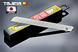 Леза для канцелярського ножа 9 мм TAJIMA (Японія) CB30KH ультра гострі сегментні 10 шт, фото 2