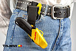 Ніж будівельний 18 мм з кобурою TAJIMA (Японія) DC-L560BSFBL автоматичний фіксатор, фото 9