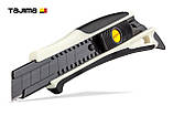 Ніж канцелярський 18 мм TAJIMA DORAFIN (Японія) DFC-L560W автоматичний фіксатор, фото 5