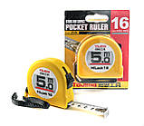 Рулетка будівельна 5м х 16мм TAJIMA (Японія) HI LOCK L16-50, фото 10