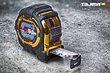 Рулетка будівельна 5,5м х 25мм TAJIMA G3 LOCK ударостійка, фото 2