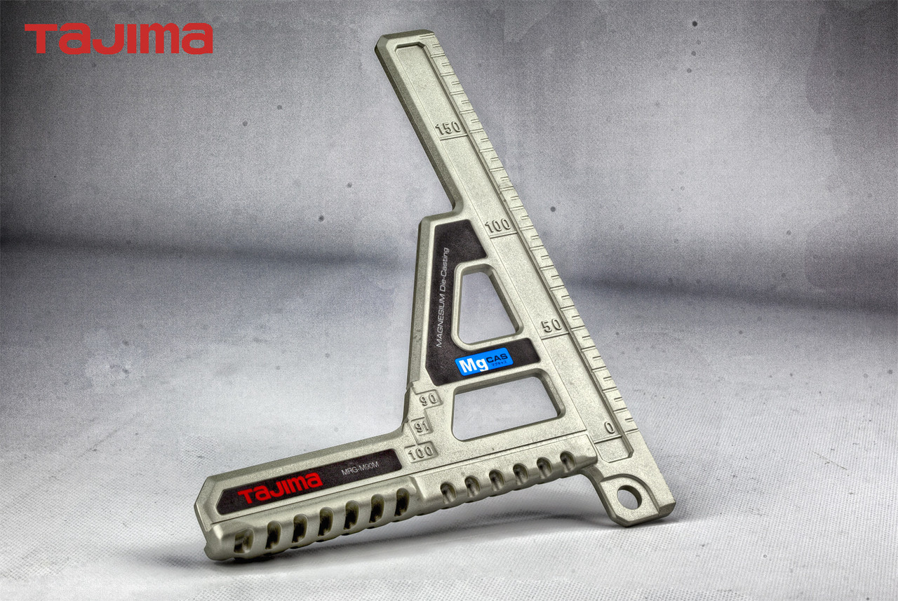 Кутник столярний 252 х 200 мм TAJIMA (Японія) MOBILE MRG-M90M метричний, фото 1