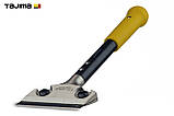 Шпатель скребок професійний 300мм TAJIMA (Японія) SCR-L300 ударний + 3 леза, фото 10