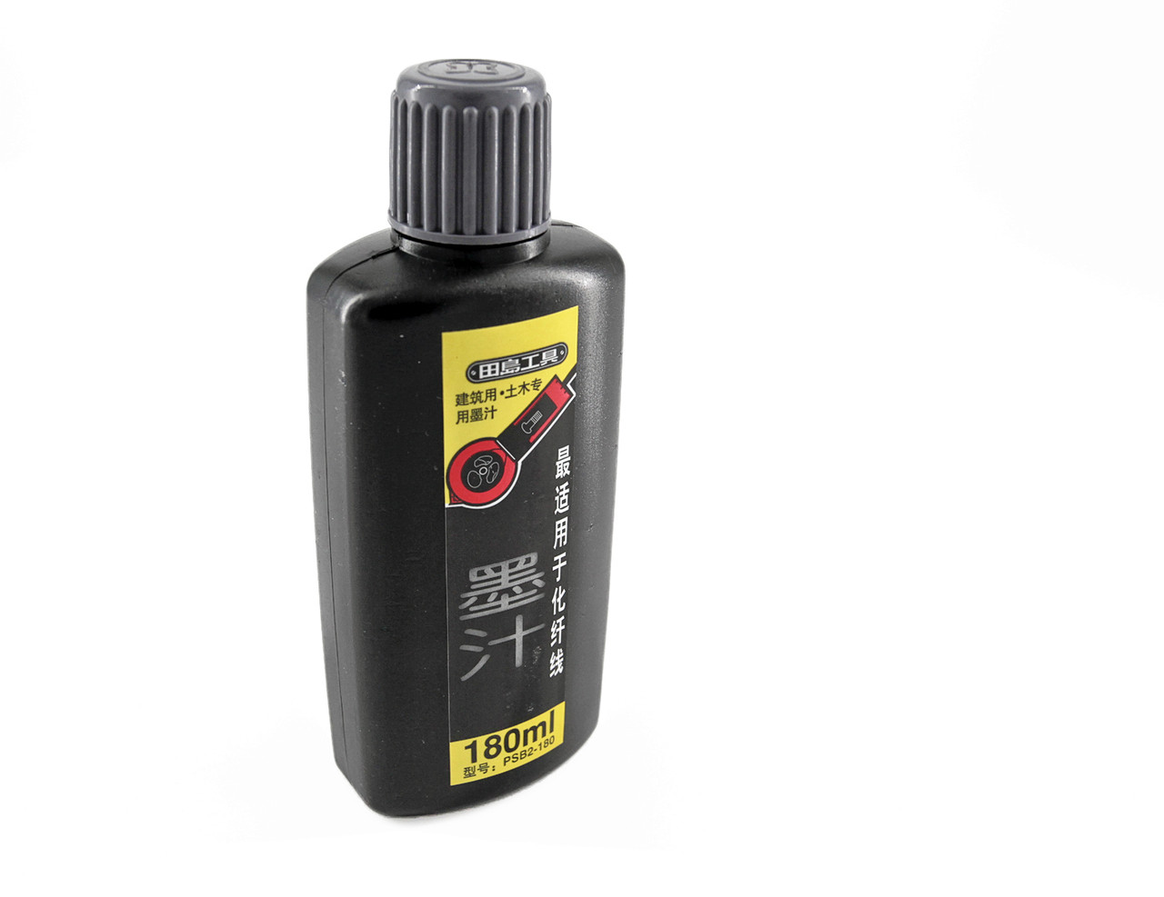 Чорнило рідке 180 мл TAJIMA (Японія) PSB2-180 для розмічальних шнурів (чорне), фото 1