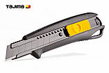 Ніж канцелярський 18 мм TAJIMA (Японія) DC-L560BBL автоматичний фіксатор, фото 5