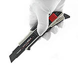 Ніж канцелярський 18 мм ТAJIMA DORAFIN (Японія) DFC-L579SW безпечний автоматичний фіксатор, фото 10