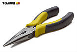 Плоскогубці (длинногубці) 160 мм TAJIMA (Японія) з ріжучим лезом, фото 4