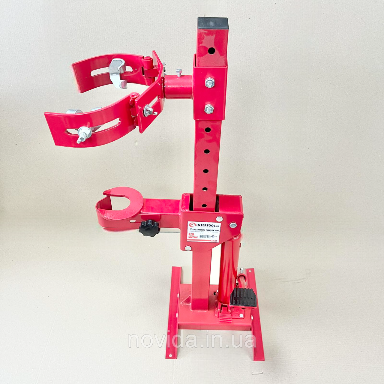 Знімач пружин гідравлічний стаціонарний INTERTOOL GT1701