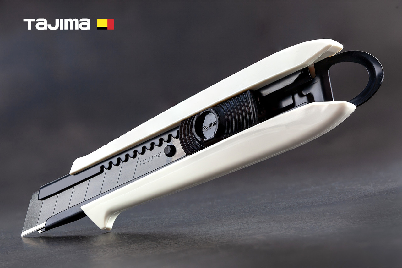 Ніж канцелярський 18 мм TAJIMA (Японія) DCL500GWCL автоматичний фіксатор, фото 1