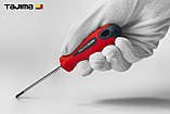 Викрутка хрестова PH0 х 158 мм TAJIMA (Японія) EL магнітна, фото 8