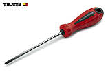 Викрутка хрестова PH0 х 100 мм TAJIMA (Япония) EL магнітна, фото 7