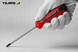 Викрутка хрестова PH1 х 100 мм TAJIMA (Япониія) EL магнітна, фото 2
