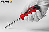 Викрутка хрестова PH1 х 100 мм TAJIMA (Япониія) EL магнітна, фото 3