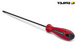 Викрутка хрестова PH1 х 200 мм TAJIMA (Японія) EL магнітна, фото 6