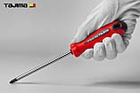 Викрутка хрестова PH2 х 235 мм TAJIMA (Японія) EL магнітна, фото 2