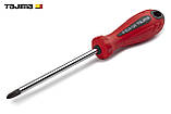 Викрутка хрестова PH2 х 235 мм TAJIMA (Японія) EL магнітна, фото 6