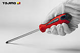 Викрутка хрестова PH2 х 150 мм TAJIMA (Японія) EL магнітна, фото 8