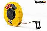 Рулетка будівельна 10м х 13мм TAJIMA (Японія) SYMRON скловолокно, фото 2